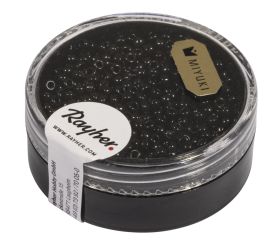 Premium-rocailles, 2,2 mm ø, noir
