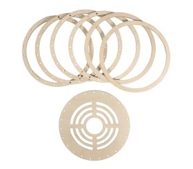Anneaux en bois p.lampe, FSC Mix Credit