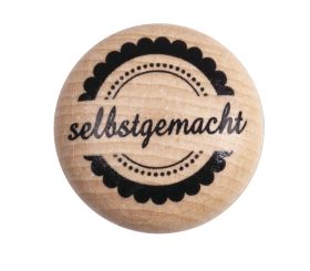 Tampon selbstgemacht , 3cm ø