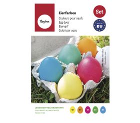 Kit Couleurs pour oeufs avec 5 couleurs