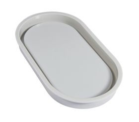 Moule en silicone Sous-verre ovale