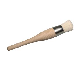 Pinceau rond, brosse blanche