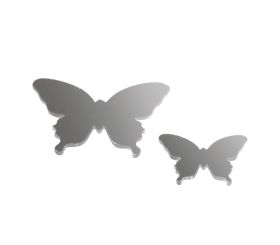 Miniatures en plastique miroir