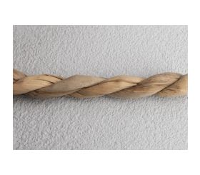 Corde torsadée en jonc de mer, 8mm ø