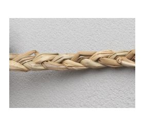 Ruban en jonc de mer, triple tressage