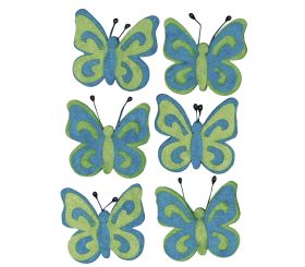 Papillon en feutrine