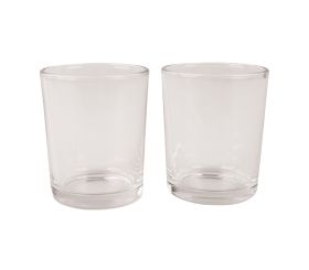 Verre pour bougie chauffe-plat, 5 cm ø