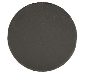 Ardoise plaque, 15cm ø