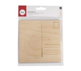 Carte postale en bois, FSC Mix Credit