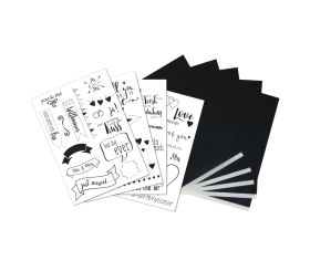 Papier de transfert avec modèles Liebe