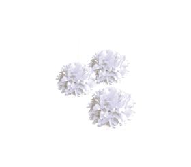 Pompons en papier , 35cm ø