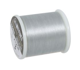 Fil à enfiler pour rocailles Delica, argent