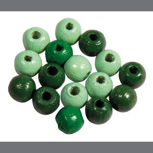 Wooden beads mix FSC 100%, 6mm ø