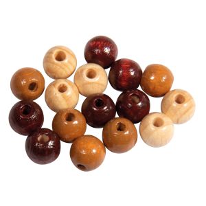 Holz Perlen Mischung FSC 100%, 8mm ø