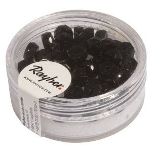 Glass crystal bead round