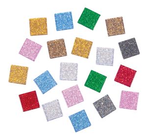 Assort. mosaïques acryliques,paillettées