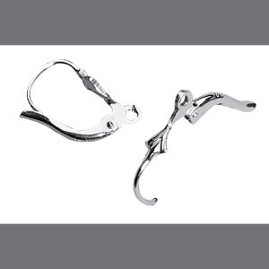 925 Silber Ohrhaken m. Verschluss