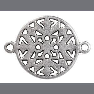 Metall-Zierelement Ornament rund