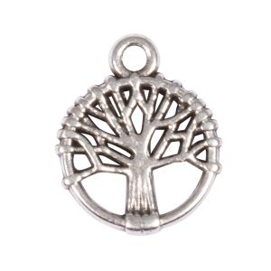 Metal mini-pendant Tree of life, 10mm ø