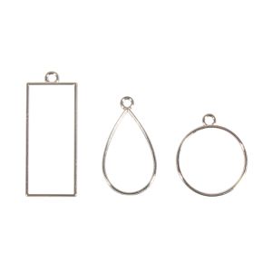 Chatons en métal: Pendentif