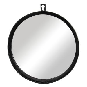 Metal mirror, 18cm ø