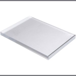 Acrylic block for silicone&rubber stamps