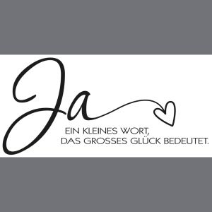 Stamp Ja, ein kleines Wort...