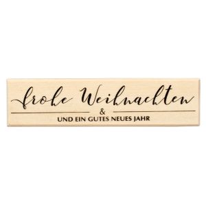 Stamp frohe Weihnachten