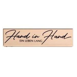Stamp Hand in Hand ein Leben lang