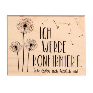 Stamp Ich werde konfirmiert