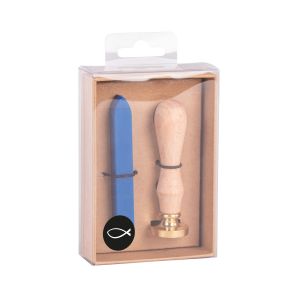 Siegel Set Fisch, 2,5cm ø