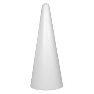 Cône en polystyrène
