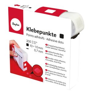 Adhesive dots
