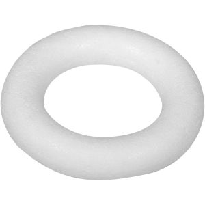 Styrofoam flat rings, 25cm ø