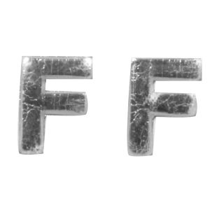 Wachsbuchstaben -F-