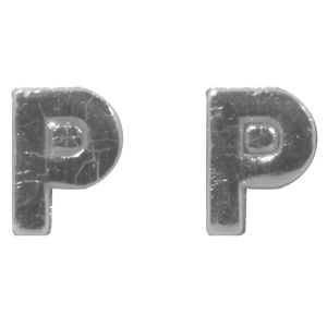 Wachsbuchstaben -P-