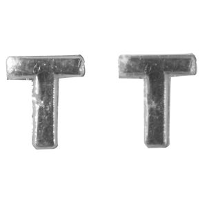 Wachsbuchstaben -T-