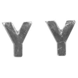 Wachsbuchstaben -Y-