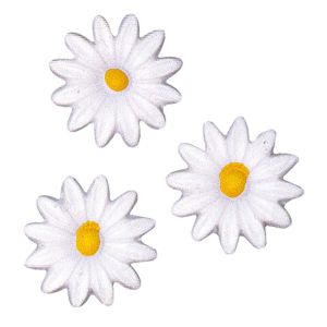 Wax motif: Marguerite, 2,5 cm