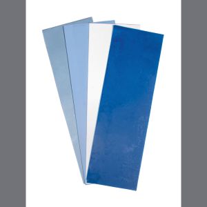 Wachsfolie Blau-Töne