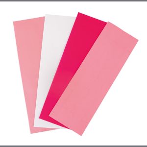 Wachsfolie Rosa-Töne