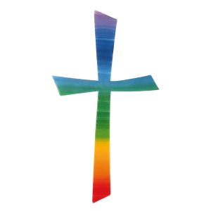 Wax motive Cross Rainbow