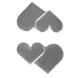 Motif de cire: Coeur double