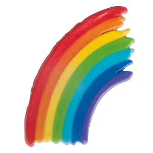 Motif de cire: Arc en ciel