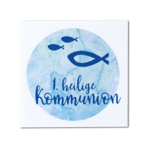 Wachsmotiv Watercolor- Heilige Kommunion
