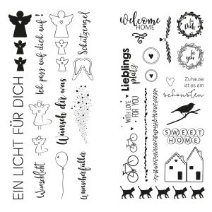 Feuille de transfert Home + Schutzengel