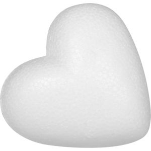 Styrofoam heart, 5 cm