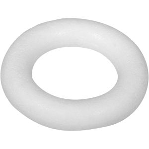 Styropor-Flachring, 12cm ø