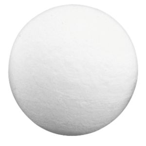 Cotton wool ball, white