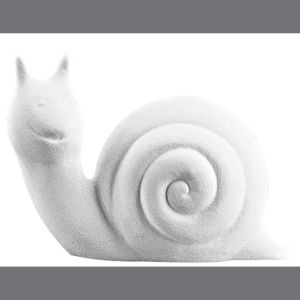 Styrofoam-snail, 10,5 cm